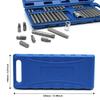 40 Piece Set of Automotive Repair Tools, Including Hexagonal, Hexagonal, and Hexagonal Screwdriver Head Sleeve Sets