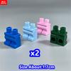 Ungiftig 8 Stück Moc Steine 17mm Hose Bewegliche Kurze Beine 970Cm00 Körperteil Tragen Modell Actionfigur Zusammenbauen Bausteine Spielzeug Geschenke