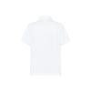 Moncler Genius X Palm Angels Collaboration Vintage Logo Design Cotton Short Sleeve Polo Shirt Unisex Polo Shirts White I209L8A00002M3588001