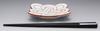 24to3 Nishitomi Ceramics Arita Ware Plate Set Takiyo Kiln Knotted Small Plate Plate 5 Patterns Red Greeting Spring New Year Tableware Made in Japan