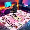 Custom Name Personalized Labubu Print Carpet, Versatile Home Decor Rug, for Playroom, Apartment, Balcony, Entryway, Hallway Gift