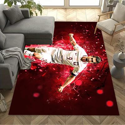 Polish Football Celebration Area Rug Design for Playrooms Hallway Game Room Outdoor Anti-slip Rug Decorate Offices Spiritual Gift