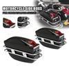 Universal Motorcycle Side Boxs Luggage Tank Tail Tool Bag Hard Case Saddle Bags Side Trunk For Honda/Yamaha/Suzuki