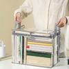 PVC Book Storage Bag Dustroof Comic Book Storage Bag Books Collection Container  for Student