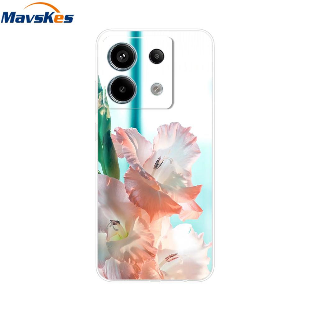 For Redmi Note 13 Pro 4G 5G Fundas Cover TPU Silicon Protective Case For Xiaomi Redmi Note13 13Pro Phone Clear Back Cover Bumper