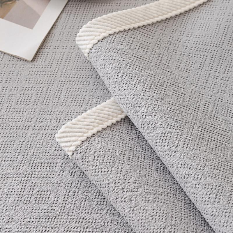 Simple Chenier Sofa Cushion  New Four-Season Universal Non-Slip Seat Cushion Sofa Cover Cloth Straight Row Sofa Cover
