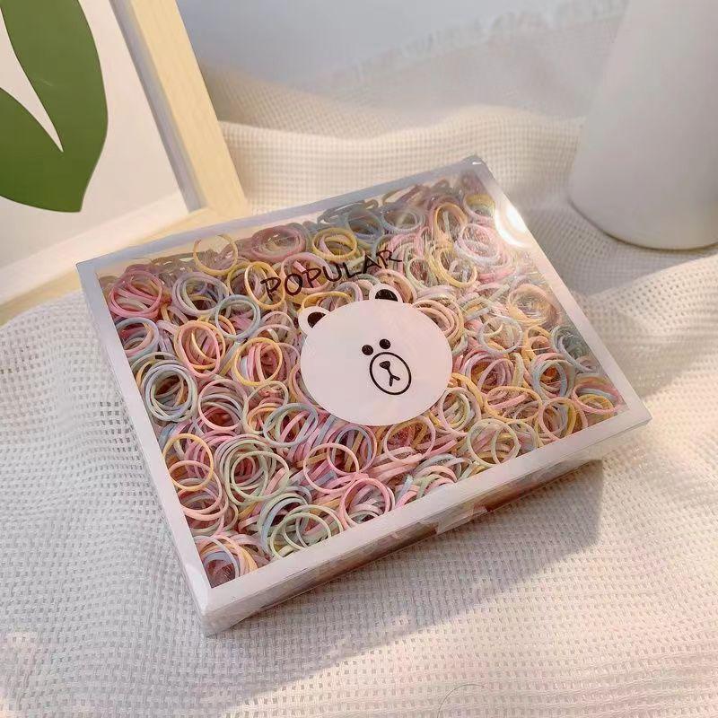 

Детская резинка-скранчи для волос без повреждений — Аксессуары для волос маленького размера для младенцев и девочек.