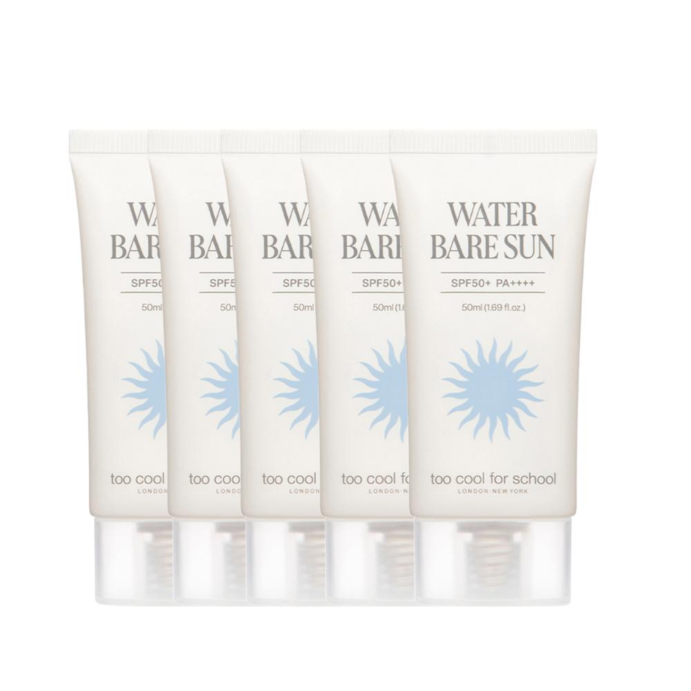 

Too Cool For School Water Bare Sunscreen SPF50+ PA++++ Hydrating UV Protection 50ml x5