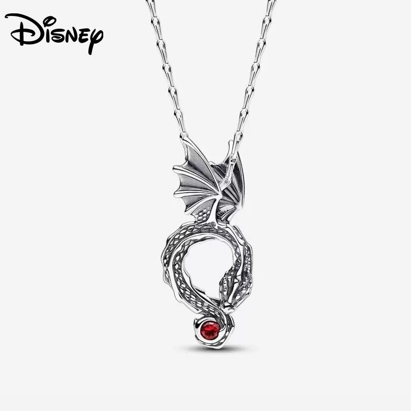 925 Silver Disney Charms Dragon series Beads Pendants Fit For Necklace Original Bracelet DIY Festival Women's Party Gifts