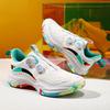 Cross-border New Badminton Shoes Men's Rotating Buckle Outdoor Tennis Training Shoes Non-slip Student Competition Sports Shoes Men