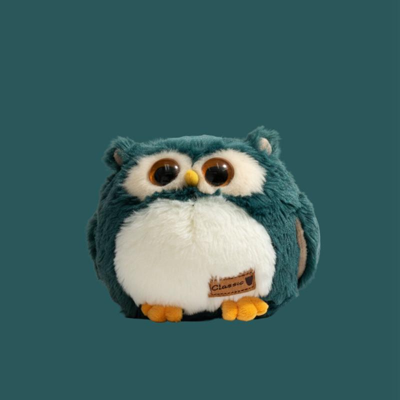 Animal Plush Owl Toy With Pp Cotton Filling For Kids And Teens Gift