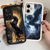 Phone Case for Xiaomi Redmi Note 15 14 13 Pro Plus Black Horse Galloping Shell 12S 11 11S 11T 5G 14S Soft Silicone Funda