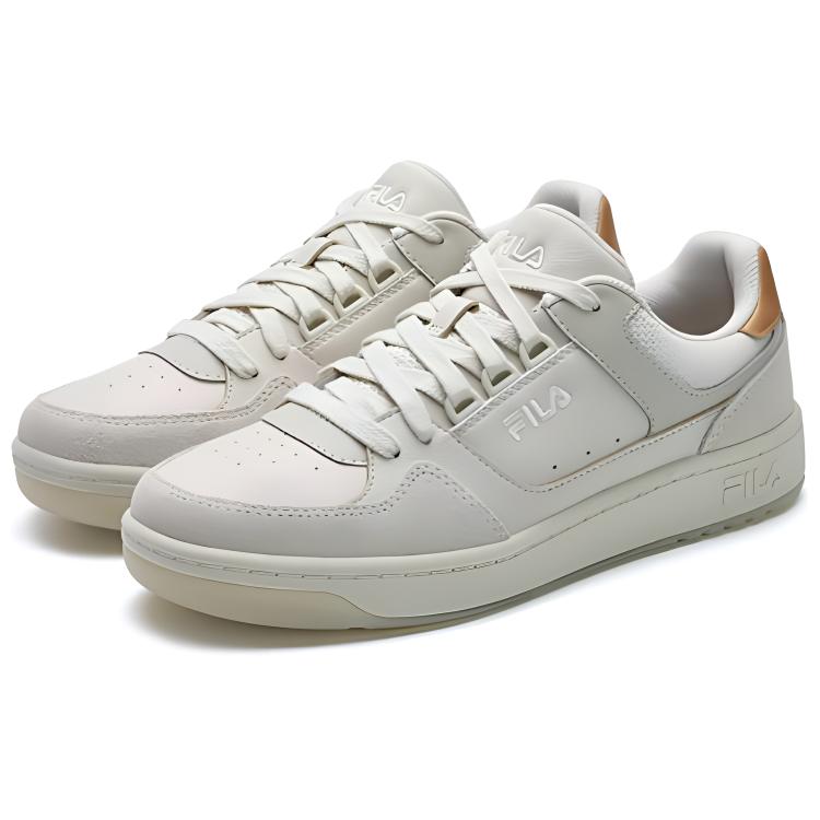 Fila Targa Retro Trendy Low-Top Sneakers Women Sneakers White Gray F12W422206FBO