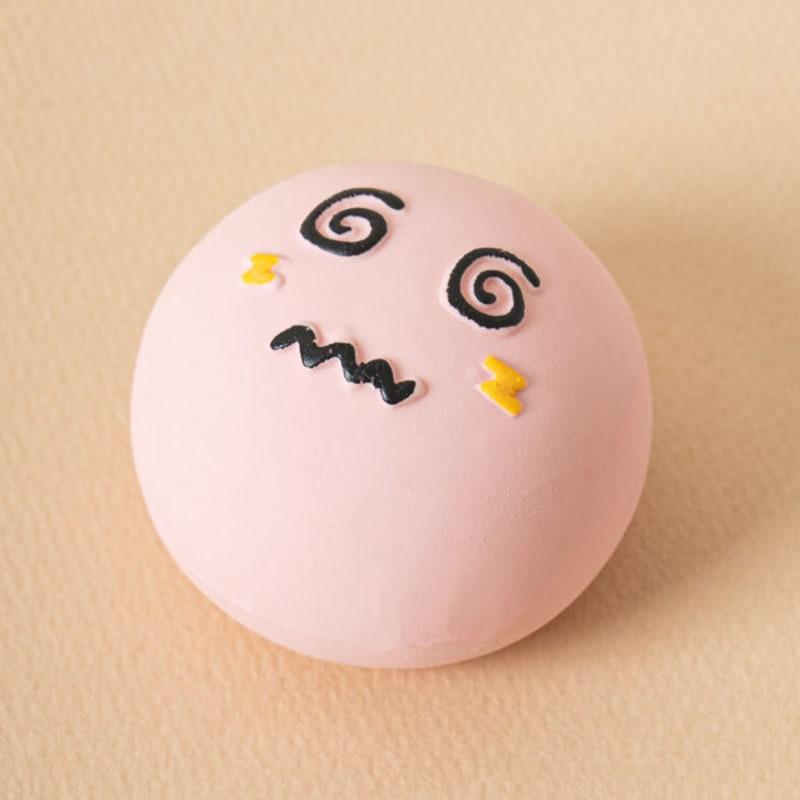 [Pet] Expression Latex Toy Pink