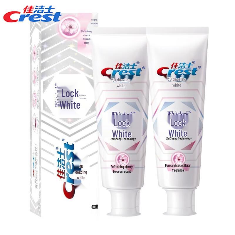 

Crest Whitening Toothpaste with Cherry Blossom Scent