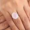 Rose Chalcedony Gemstone Partywear Silver Ring For Women 925 Sterling Silver Handmade Jewelry For Women RR-80-18