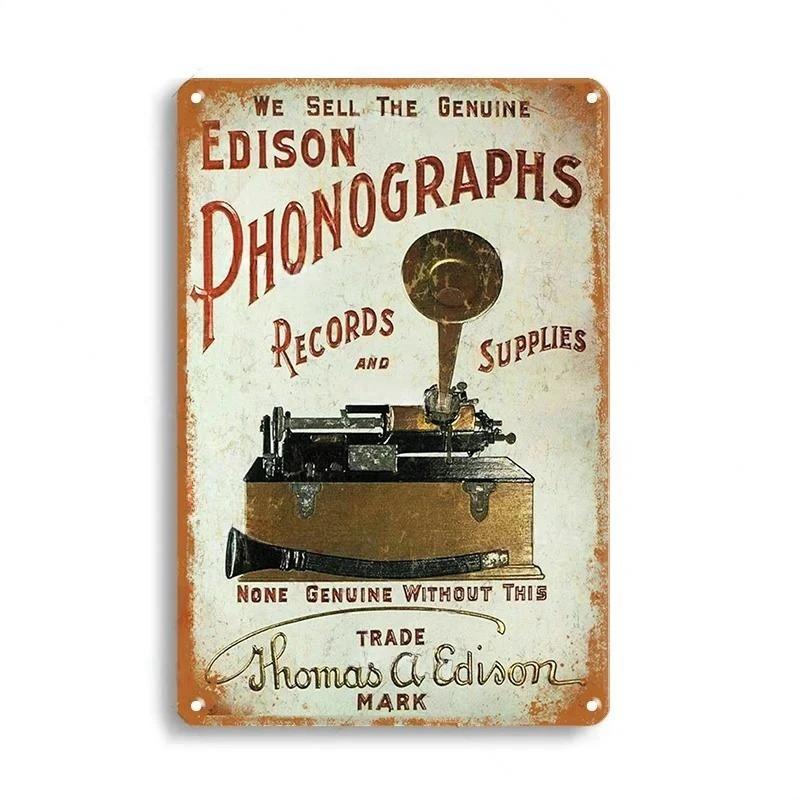 Rock Guitar Vintage Tin Sign Music Poster Wall Plaque Retro Tinplate Crafts Decor for Bar Garage Club Night Rock Party