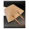 Straw bag women's summer bag fashion tote bag large capacity woven bag bucket bag women's bag