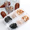 6 Grids/box Irregular Nails Mica Paillette Natural Abalone Shell Fragment Slice Nail Art Glitter Manicure Decorations