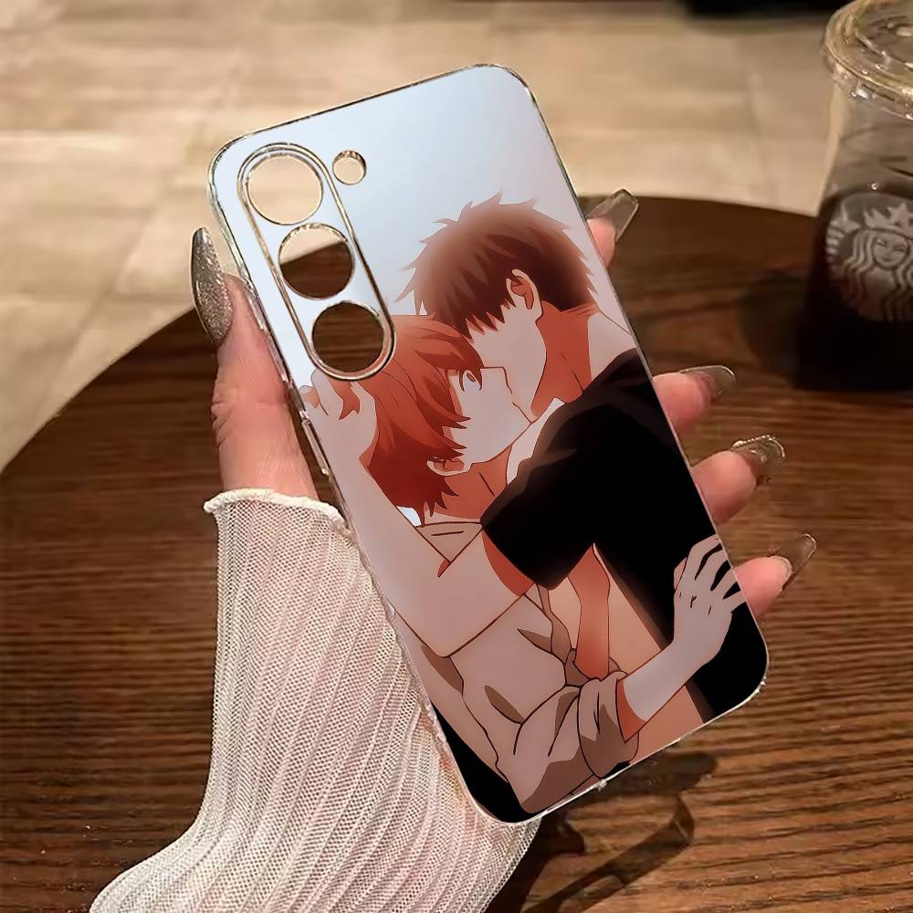 BL- Anime Ritsuka-Mafuyu Sato -Given Klare Weiche Silikon-Handyhülle für Samsung Galaxy A71, A70, A52, A51, A40, A30
