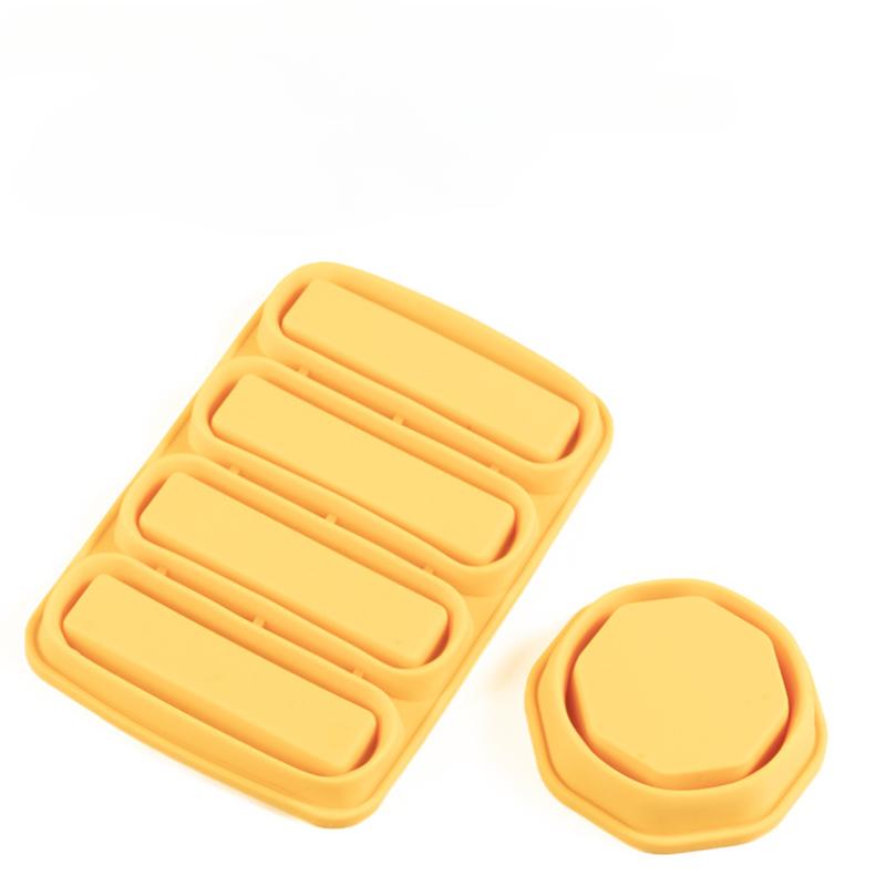 Foldable Silicone Ice Tray Rectangular Cube Container Whisky Cold Freezer Sphere Mold Ball Popsicle Maker Freezer Kitchen Tools