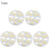 Othmro 5Pcs 1.22in Dia LED Chip Bulb Super Bright High Power 15-17V 3000K 2835 Aluminum LED Bulb Surface Mounted Device Light Beads Floodlight for