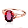 Sace Gems Classic Copper Alloy Zircon Ring Ladies Jewelry Wedding Promise Party Gift