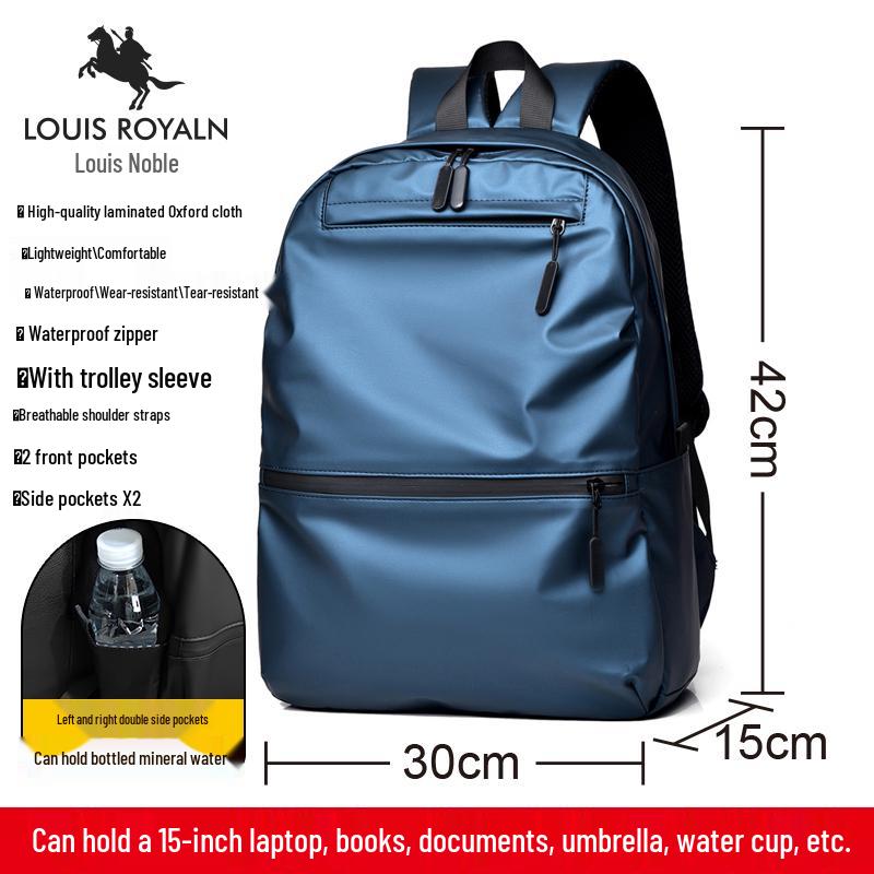 Men's Lightweight Large Capacity Travel and Laptop Backpack, Ideal for High School or College Students