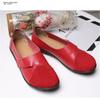 Women's Shoes Casual Shoes Women's Singles Mom's Shoes Low Cut Comfortable Velcro Loafers Bean Shoes
