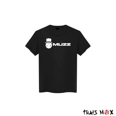 Muzz Drum and Bass DJ Logo T-Shirt