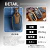 Mellbo Key Smart Key Toyota New New New Land Yaris Brown x Navy Case, Cowhide, Men's, Case, Harrier, Noah, Voxy, Prius, Hilux, Cruiser, Yaris, Cross,