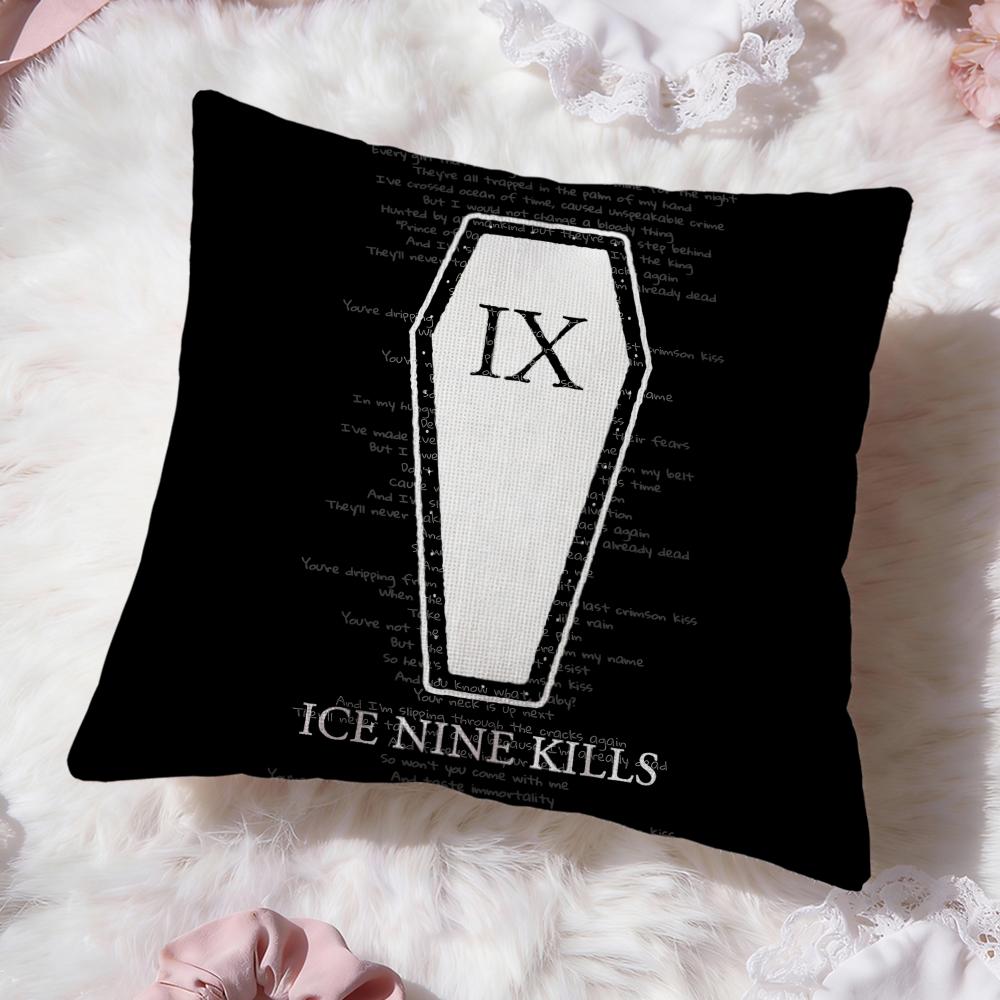 I-Ice Nine K-Kills Band Cushion Cover Premium Comfort Reversible Pillow Cove -Two in One Design for Any Room & Car Interior