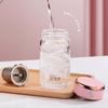 Heenoor Double-Wall Borosilicate Glass Tea Infuser Bottle