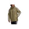 Adidas Originals Trefoil Three-Stripe Hooded Jacket Men Outerwear Military-Green H06684