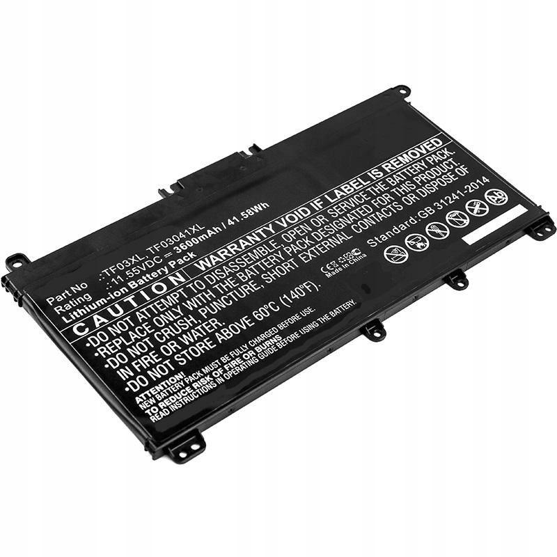 Coreparts Hp Laptop Battery, Mbxhp-Ba0089
