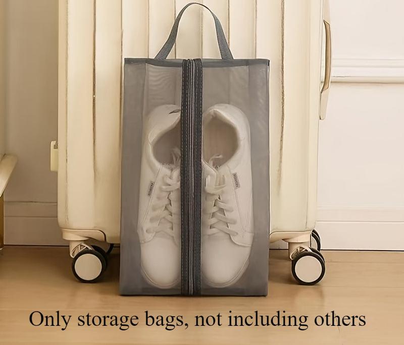 

1PC Nylon Travel Shoe Bags with Zipper Closure for Men Women Breathable Shoe Organize Storage Bags Makeup Laundry Bag
