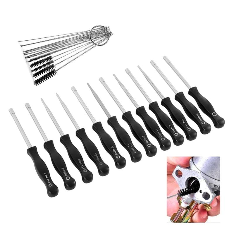Ensemble de tournevis de réglage de carburateur durable pour la réparation de débroussailleuse et de tronçonneuse Poulan