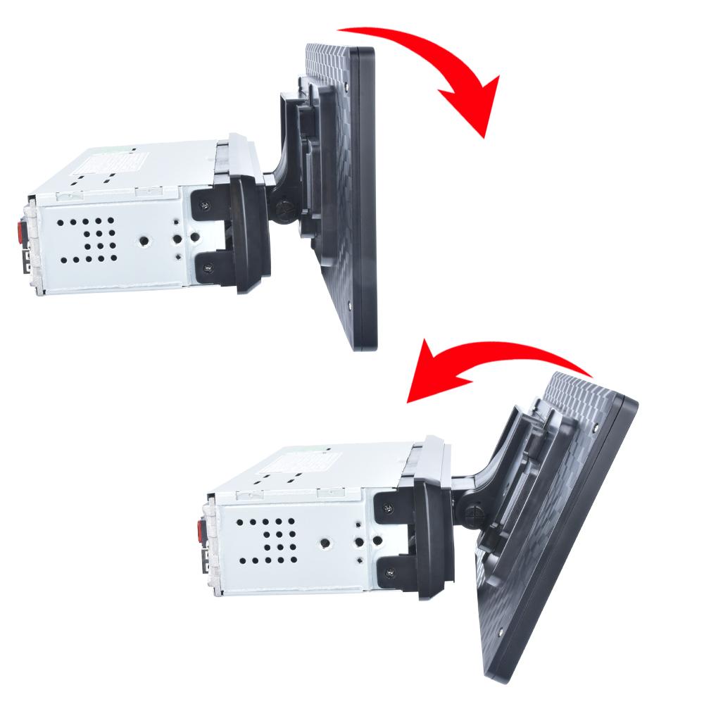 TOYOUSONIC 1 Din Car Radio MP5 Multimedia Player 9" Touch Screen Carplay FM Bluetooth USB BT Mirror Link Android Auto Radio