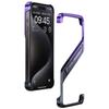For iPhone 14 Pro Frameless Bumper Case S-Shaped Kickstand Aluminium Alloy Cover