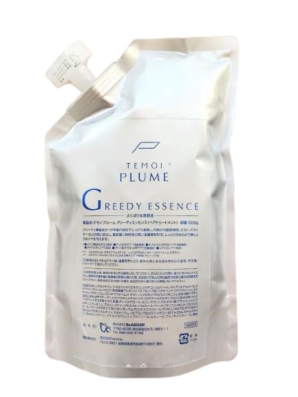 

Value Temoi Plume Greedy Essence Refill 500 г Treatment No Rinse Beauty Essence Repair [Отличный сменный блок]