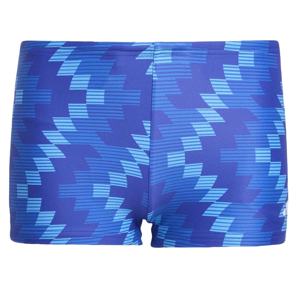 adidas Boys Geometric Swimming Trunks