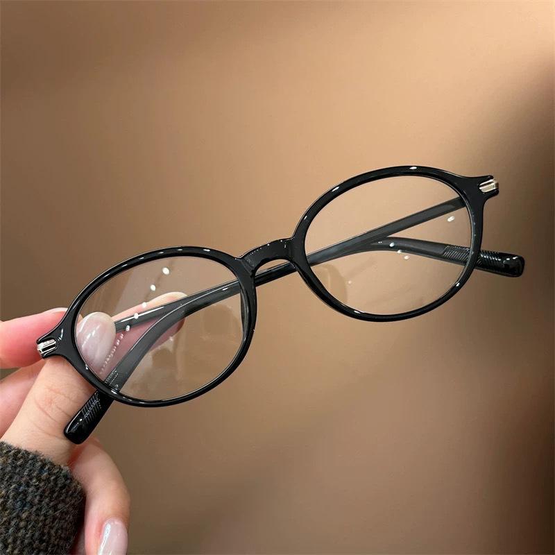 New Retro Oval Small Frame Presbyopia Glasses Ultra Light Comfortable Anti Blue Light High Definition Reading Eyewear