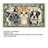 Special Money for Pet Memorial Pet Supplies Simulated Texture Customized for Cute Pets Environmentally Friendly Paper Safe To Burn First Seven