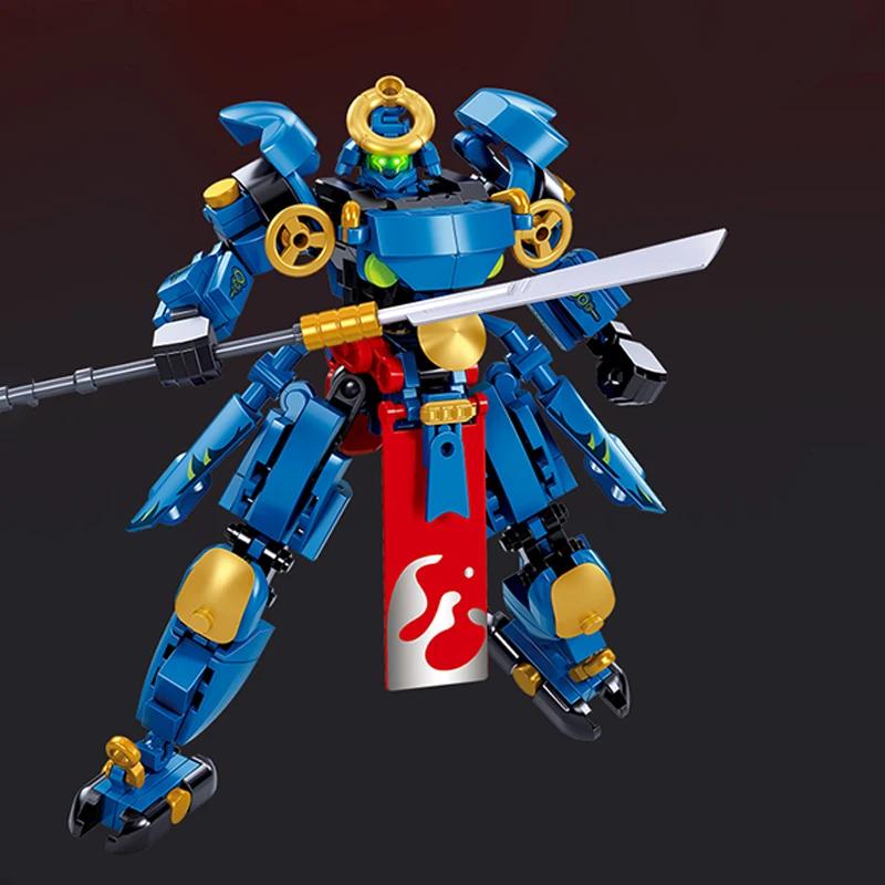 Deformation Robot Building Blocks Mecha Model Manned Mecha Dual Form Movable Joints Figure Model Bricks Kids Toys Holiday Gifts