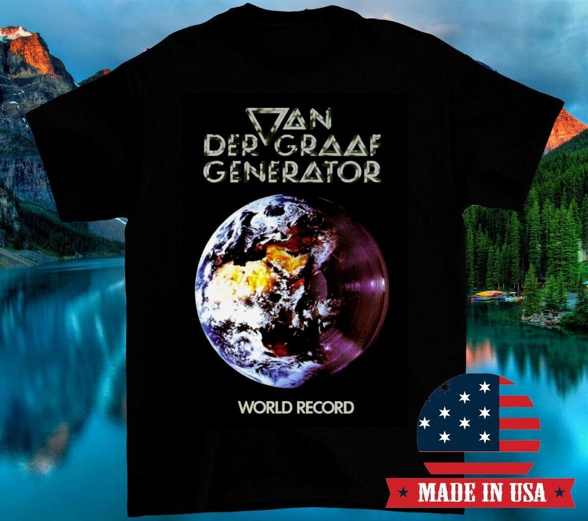 Мужские и женские футболки Van Der Graaf Generator Band Хлопок Все размеры XXL