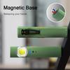 Portable EDC LED Flashlight with Pen Clip Rechargeable Magnetic Work Light Emergency Waterproof Light Outdoor Camping Hiking