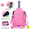 Pickleball Racket Bag for Women Crossbody Tennis Bag Waterproof Pickleball Paddle Sling Bag for Pickleball Accessories