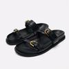 Damen Klassisches Schnallendesign Freizeit Dicksohlige Hausschuhe Damen Strandschuhe Offene Zehen Flache Schuhe Modische Damen Sandalen