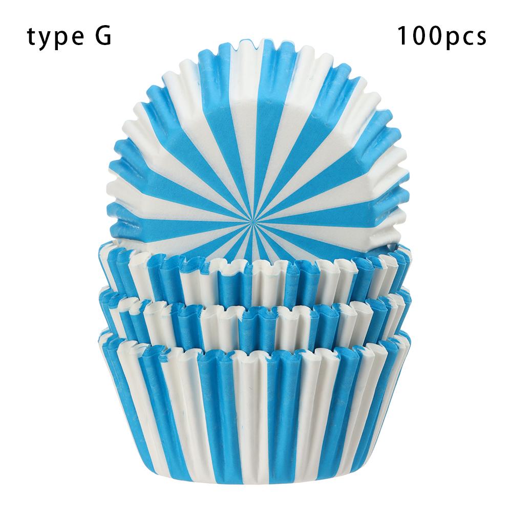 50 Stück/Packung Papier-Cupcake-Förmchen Tulpenblüten-Schokoladen-Cupcake-Hülle Back-Muffin-Halter Hochzeits-Party-Zubehör