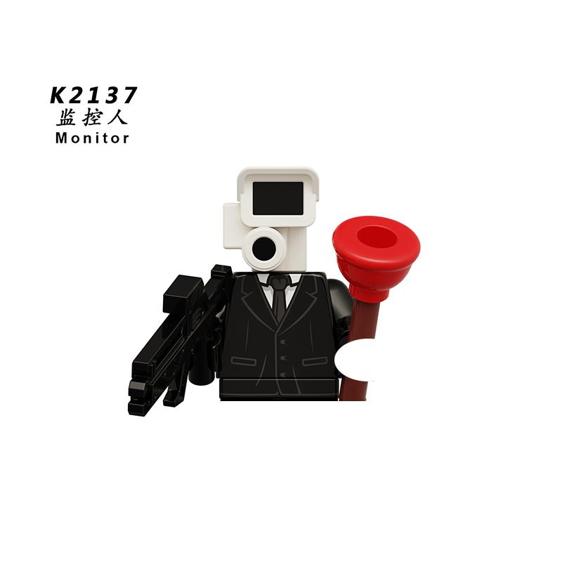 Duchess Toilet Man New Gman5.0 Blocks Female Special Forces Bricks For Toys Gifts Action Figures Building Blocks For Children